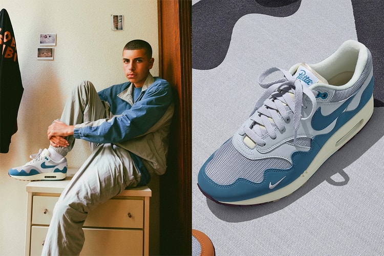 Release Info for Patta's Nike Air Max 1 "Noise Aqua" Collaboration