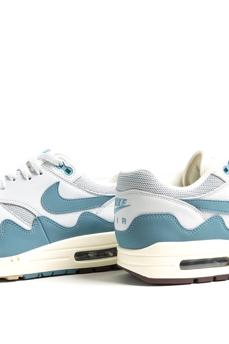 patta nike air max 1 noise aqua DH1348 004 release date info store list buying guide photos price 