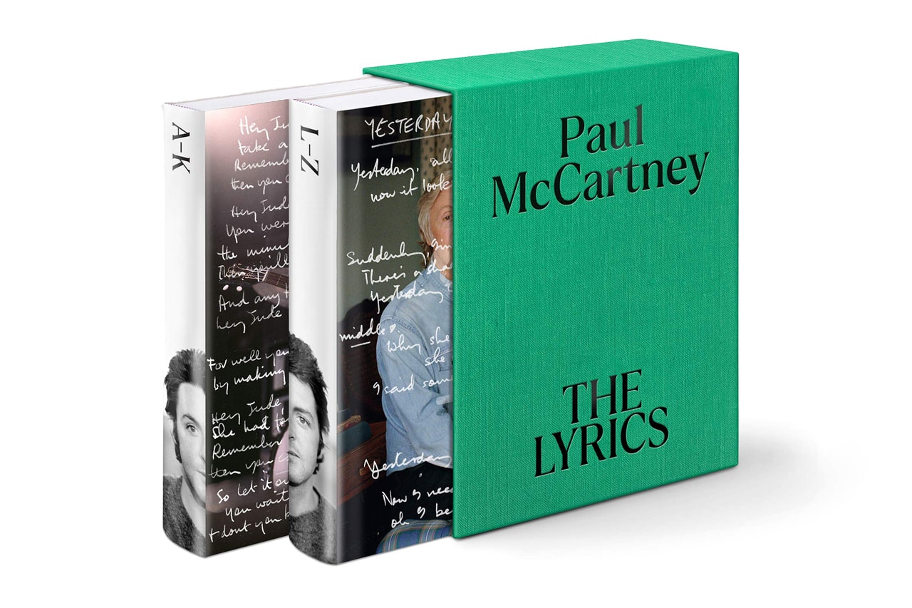 Paul McCartney "The Lyrics: 1956 to the Present" Book