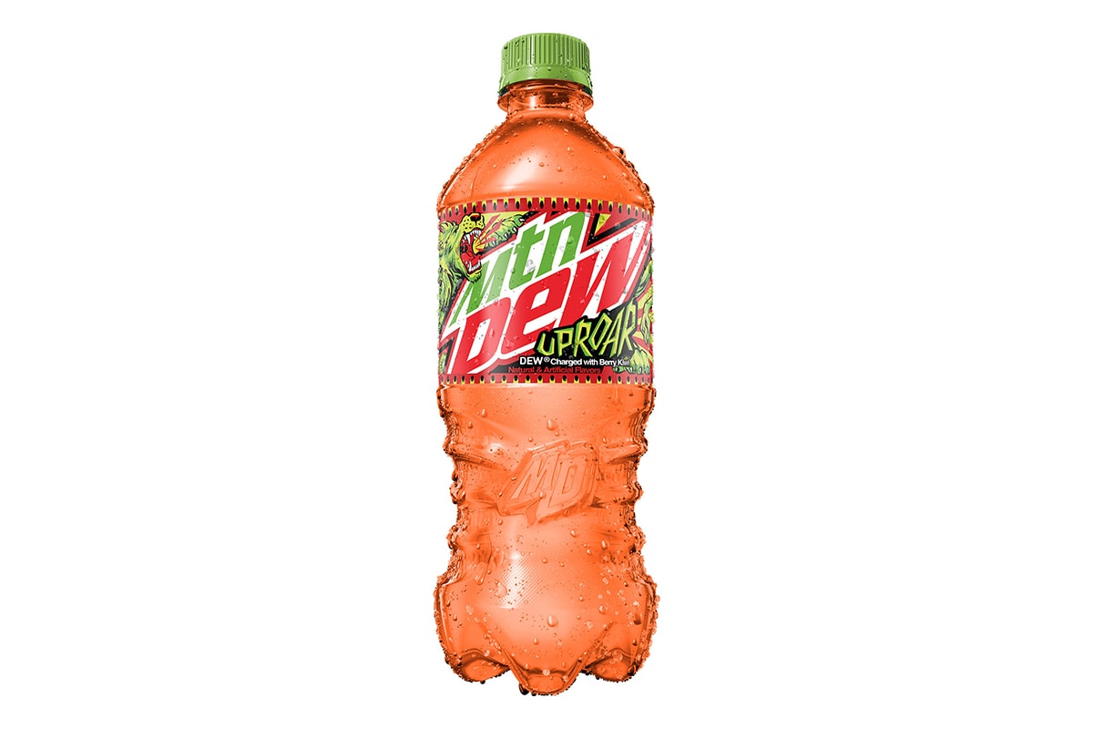 PepsiCo Mountain Dew Food Lion Uproar Soda Flavor Berry Kiwi