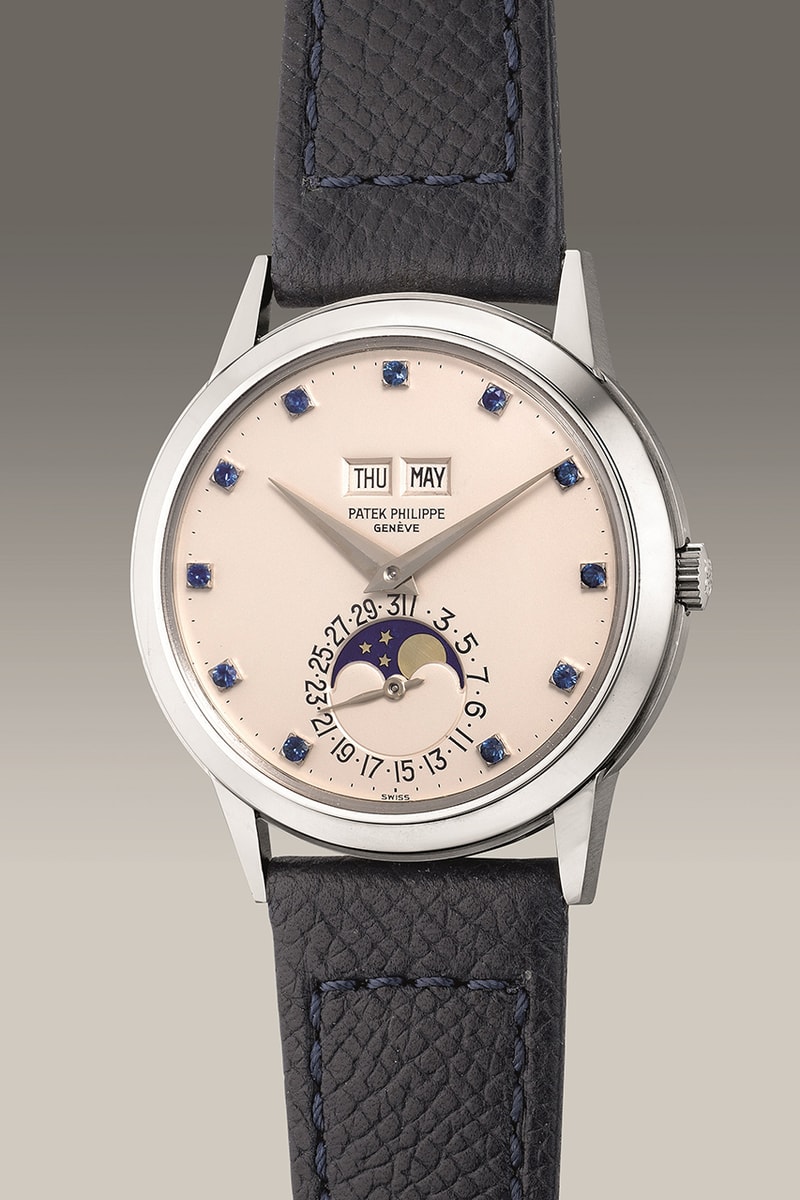 Unique Sapphire Set Perpetual Calendar Is The Star Lot of Phillips Hong Kong November Auction