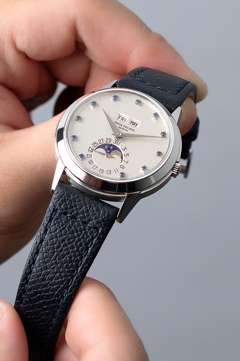 Unique Sapphire Set Perpetual Calendar Is The Star Lot of Phillips Hong Kong November Auction
