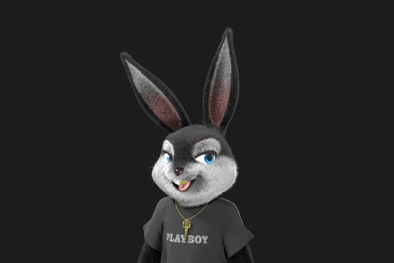 Playboy rabbitars nfts 11953 non-fungible rabbits civilization 3d cartoons unique traits playboy club special member events merch artwork slimesunday fine art blockchain nft web3 