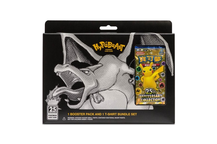 Here’s a Full Look at the HYPEBEAST x Pokémon TCG 25th Anniversary Capsule Collection