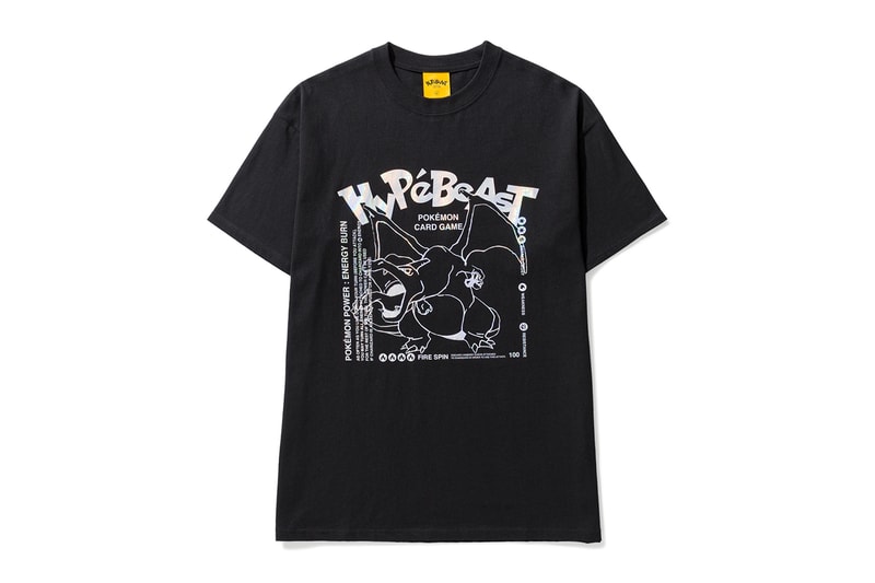 pokemon card shirt Men's Charizard Pokmon Card T-shirt Retro Vintage Graphic Design