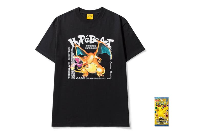 Pokémon TCG 25th Anniversary x HYPEBEAST Capsule Collection Full Look