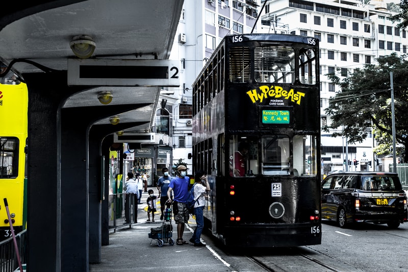 Pokemon TCG 25 x HYPEBEAST Tram and Poster charizard Hong Kong tcg BELOWGROUND SINO CENTER
