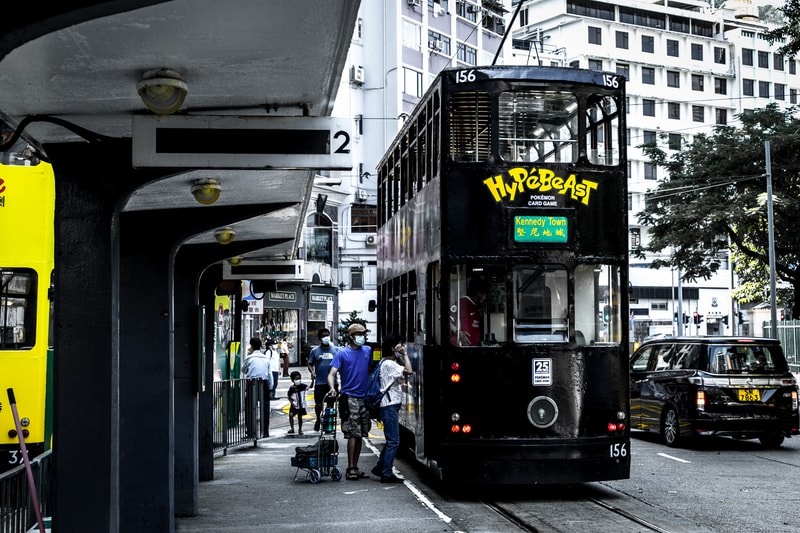 Pokemon TCG 25 x HYPEBEAST Tram and Poster charizard Hong Kong tcg BELOWGROUND SINO CENTER 