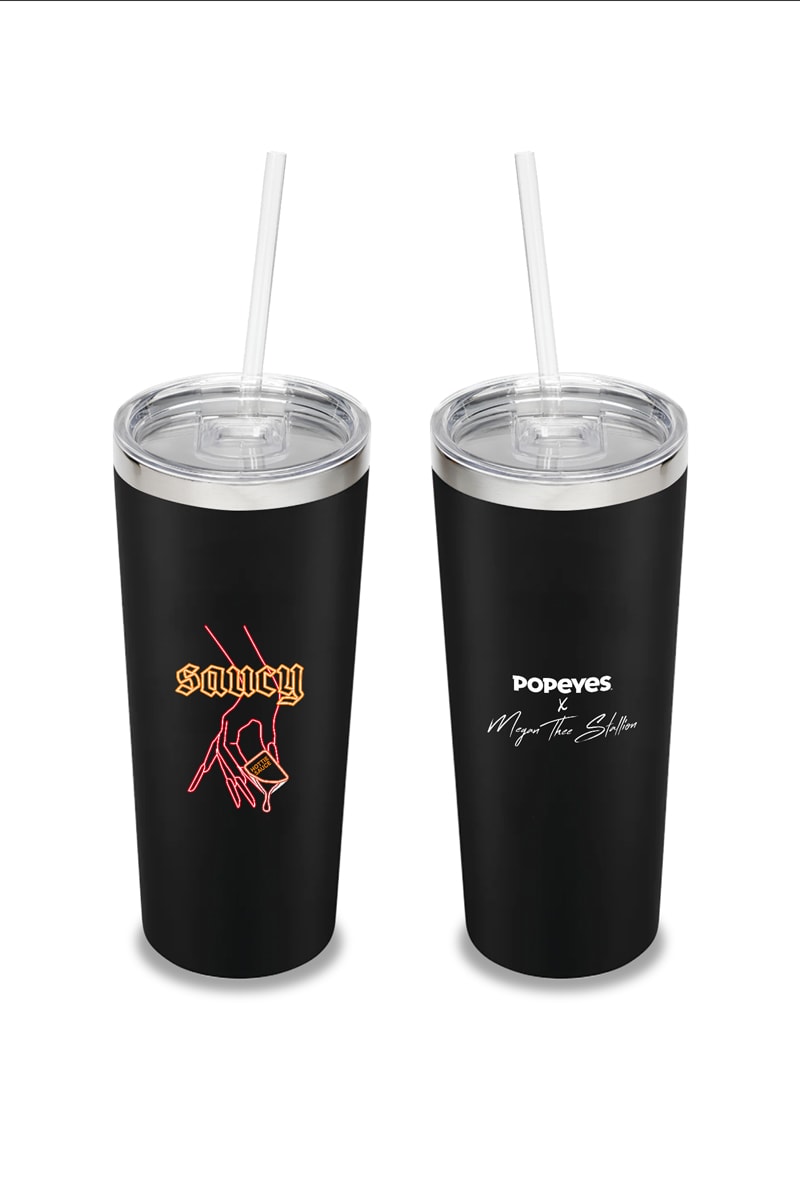 hottie sauce megan thee stallion fried chicken houston collaboration merch drop flame 