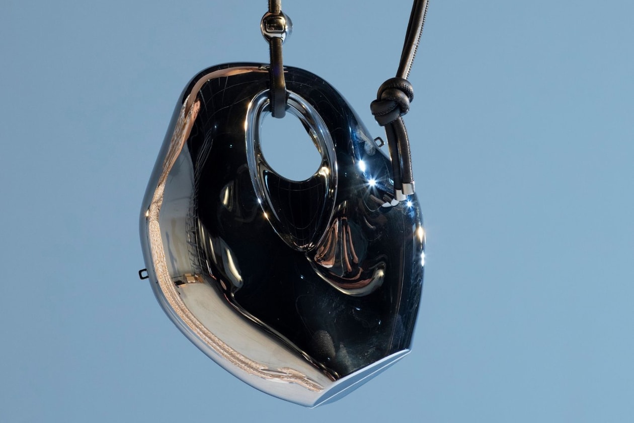 Published By Emerging Designer Bag Label Unisex Ruby's Lost Stone Silver Dipped Chrome Ruby Wallen Christopher What the Tech HYPEBEAST Interview Luxury Austrian Showstudio 