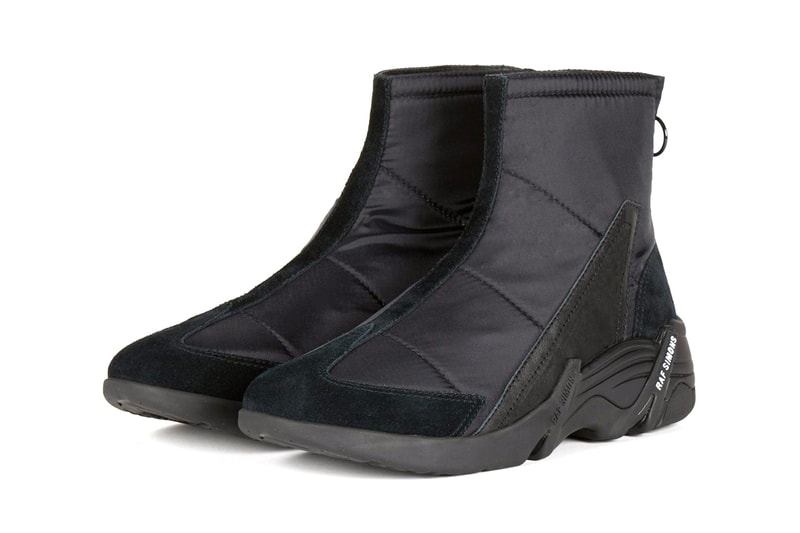 Raf Simons (RUNNER) Fall/Winter 2021 FW21 Range Machine-A London Concept Store Stockists For Sale Drop Date Closer First Look Runway Footwear Shoes Boots Sneakers Cycloid-4-2001 - Black Cylon-22 Solaris-22