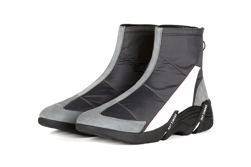 Raf Simons (RUNNER) Fall/Winter 2021 FW21 Range Machine-A London Concept Store Stockists For Sale Drop Date Closer First Look Runway Footwear Shoes Boots Sneakers Cycloid-4-2001 - Black Cylon-22 Solaris-22