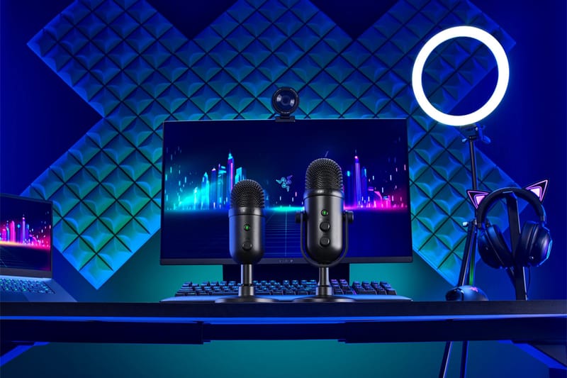 Razer Unveils the Seiren V2 Premium Microphone Series