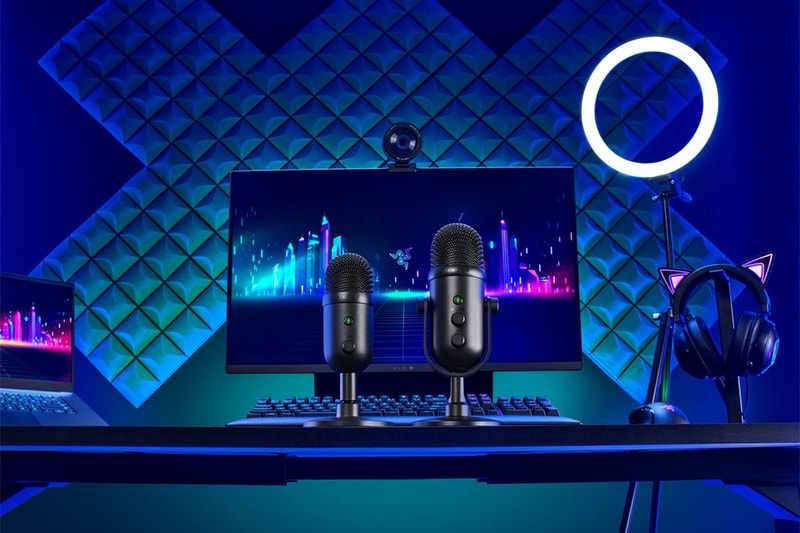 razer seiren v2 pro x microphone streaming streamer gaming peripherals 