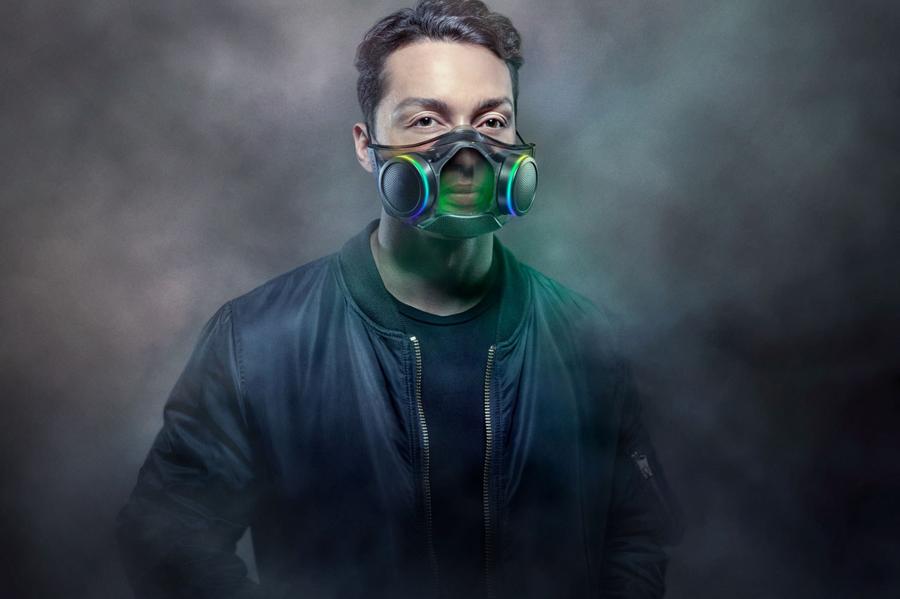 You Can Now Buy Razer’s Futuristic Zephyr Face Mask for $100 USD