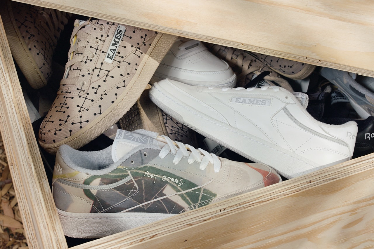 Eames x Reebok Club C monotone pack Release Info sneaker when does it drop how to cop