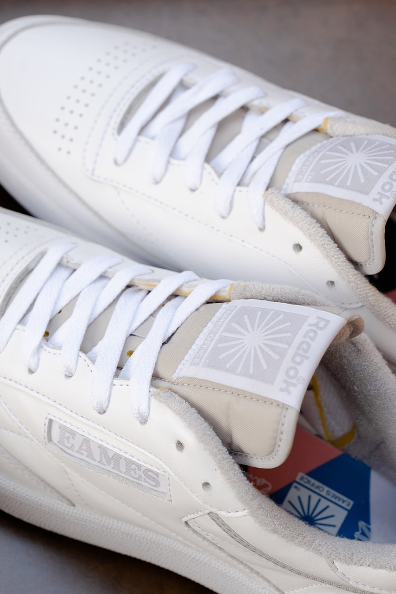 Eames x Reebok Club C monotone pack Release Info sneaker when does it drop how to cop