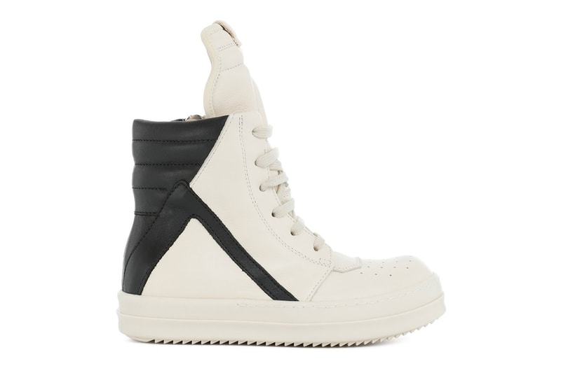Rick Owens Kids Geobasket Sneakers Release Info