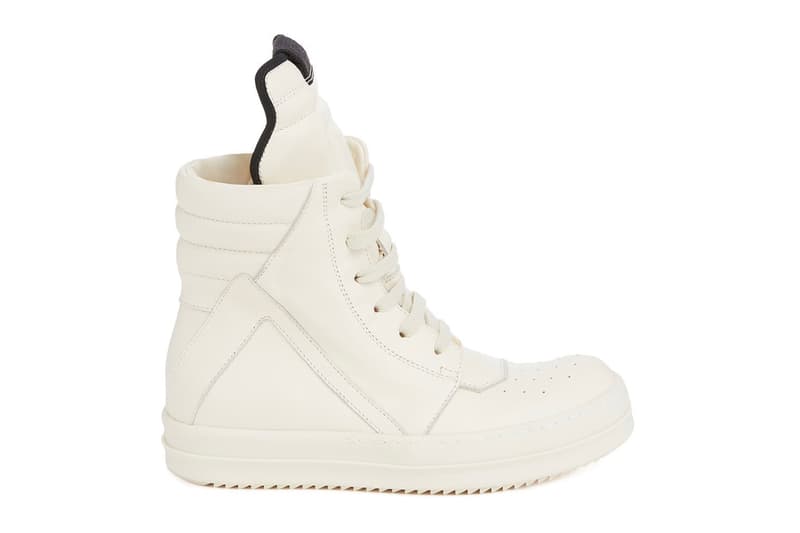 Rick Owens Kids Geobasket Sneakers Release Info