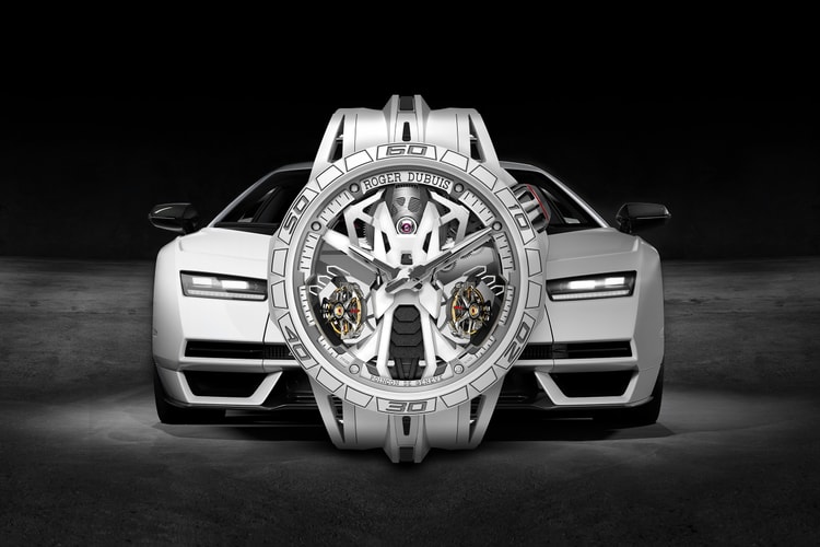 Roger Dubuis Gets Behind The Wheel of Lamborghini Countach With Twin Tourbillon Limited Edition