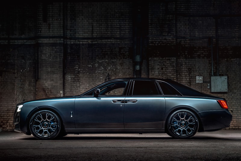 Rolls-Royce Black Badge Ghost 6,75-литровый двигатель V12 600 л.с. Технический карбоновый шпон Спортивный четырехдверный роскошный британский автомобиль-лимузин Phantom Cullinan Wraith RR
