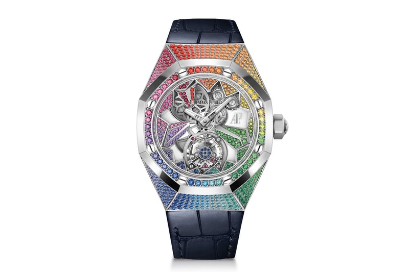Royal Oak Concept Flying Tourbillon gemstone info diamonds luxury swiss watches AP bust down baguettes 