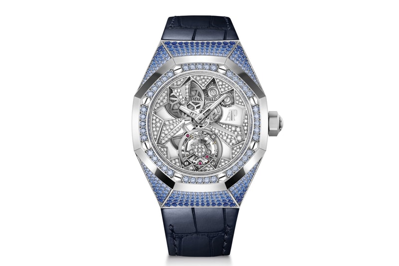 Royal Oak Concept Flying Tourbillon gemstone info diamonds luxury swiss watches AP bust down baguettes 