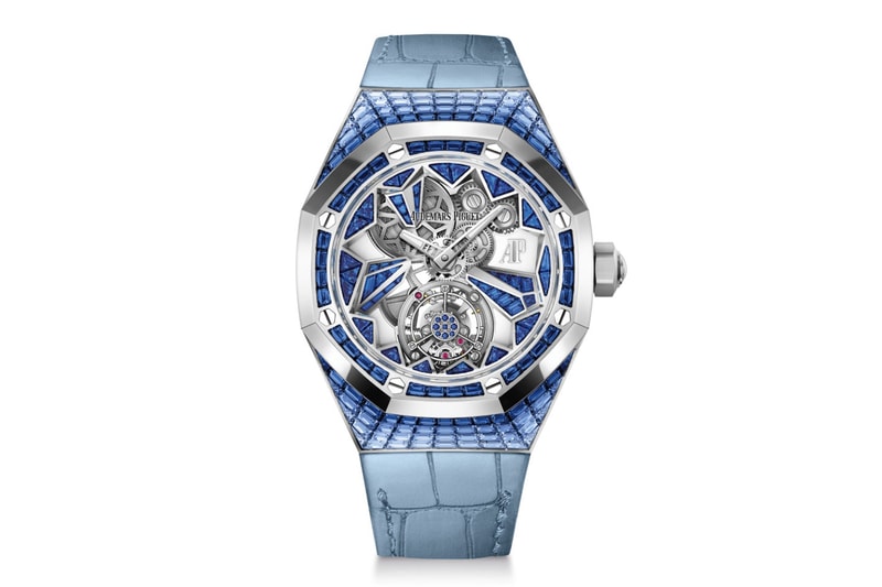 Royal Oak Concept Flying Tourbillon gemstone info diamonds luxury swiss watches AP bust down baguettes 