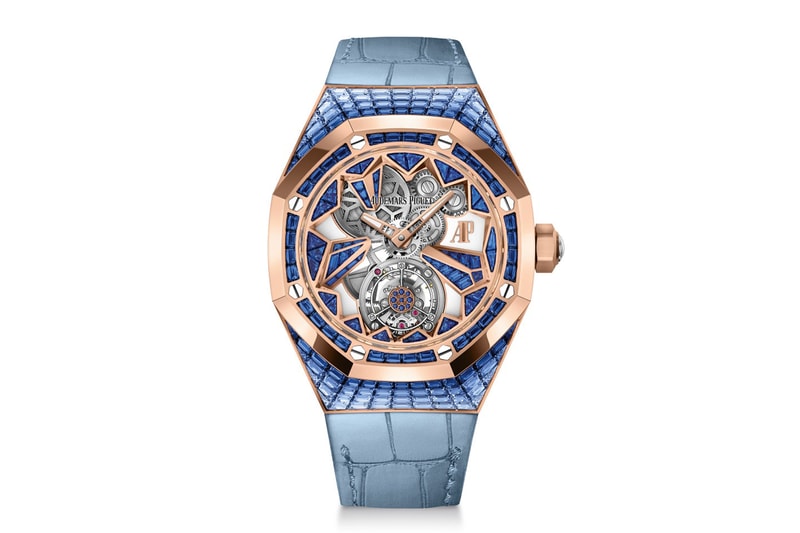 Royal Oak Concept Flying Tourbillon gemstone info diamonds luxury swiss watches AP bust down baguettes 
