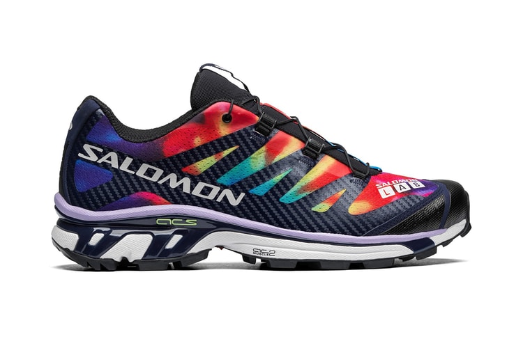 Salomon's XT-4 Advanced Drops in Heat Map-Esque Tie-Dyed Colorway