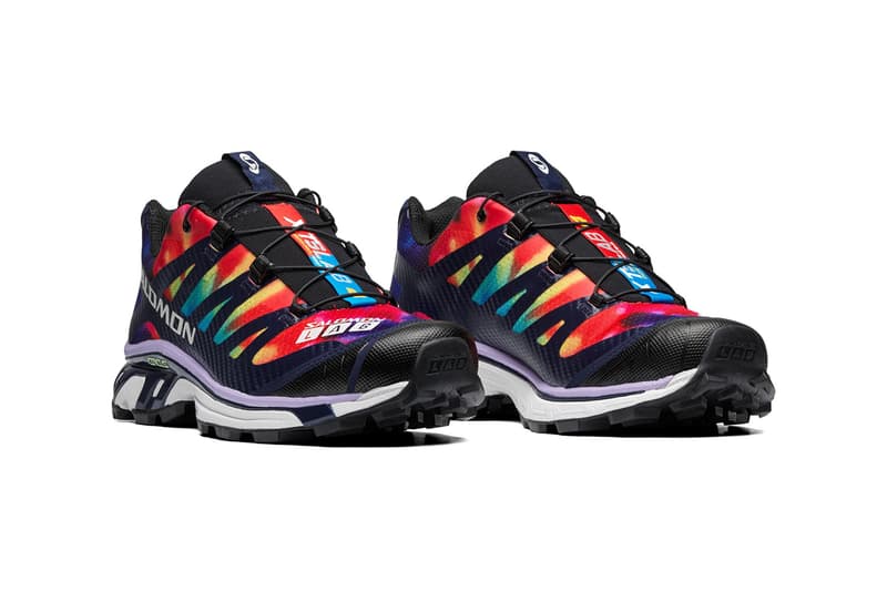 Salomon XT-4 Advanced Evening Blue / Nimbus Cloud / Lavender Release Information Dover Street Market London Sneaker Drop Tie Dyed Palace