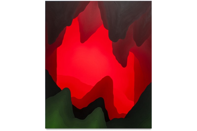 sam friedman exhibition solo harpers Chelsea abstract contemporary landscapes