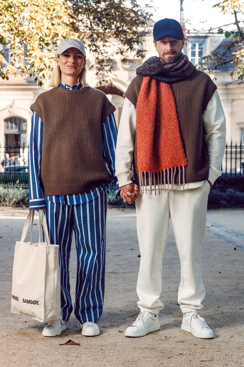 Samsøe Samsøe Pre-Spring 2022 Campaign Release information lookbook where to buy when does it drop Danish Scandinavian