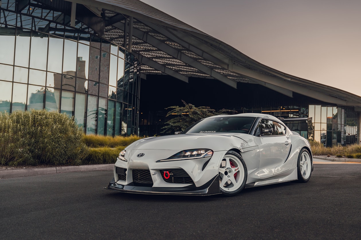 Motortrend Editor-in-Chief Samuel Du's Toyota Supra Drivers GR BMW pit+Paddock