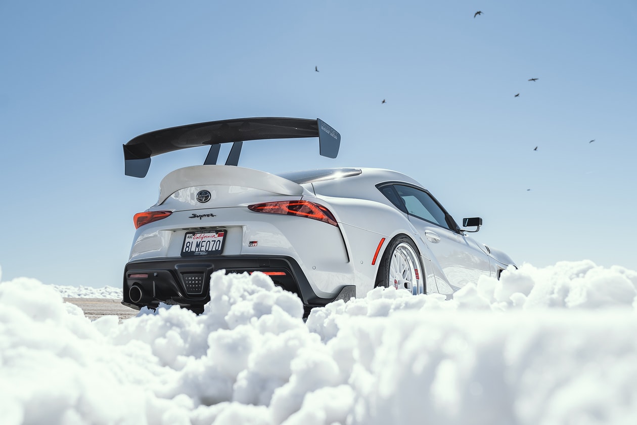 Motortrend Editor-in-Chief Samuel Du's Toyota Supra Drivers GR BMW pit+Paddock
