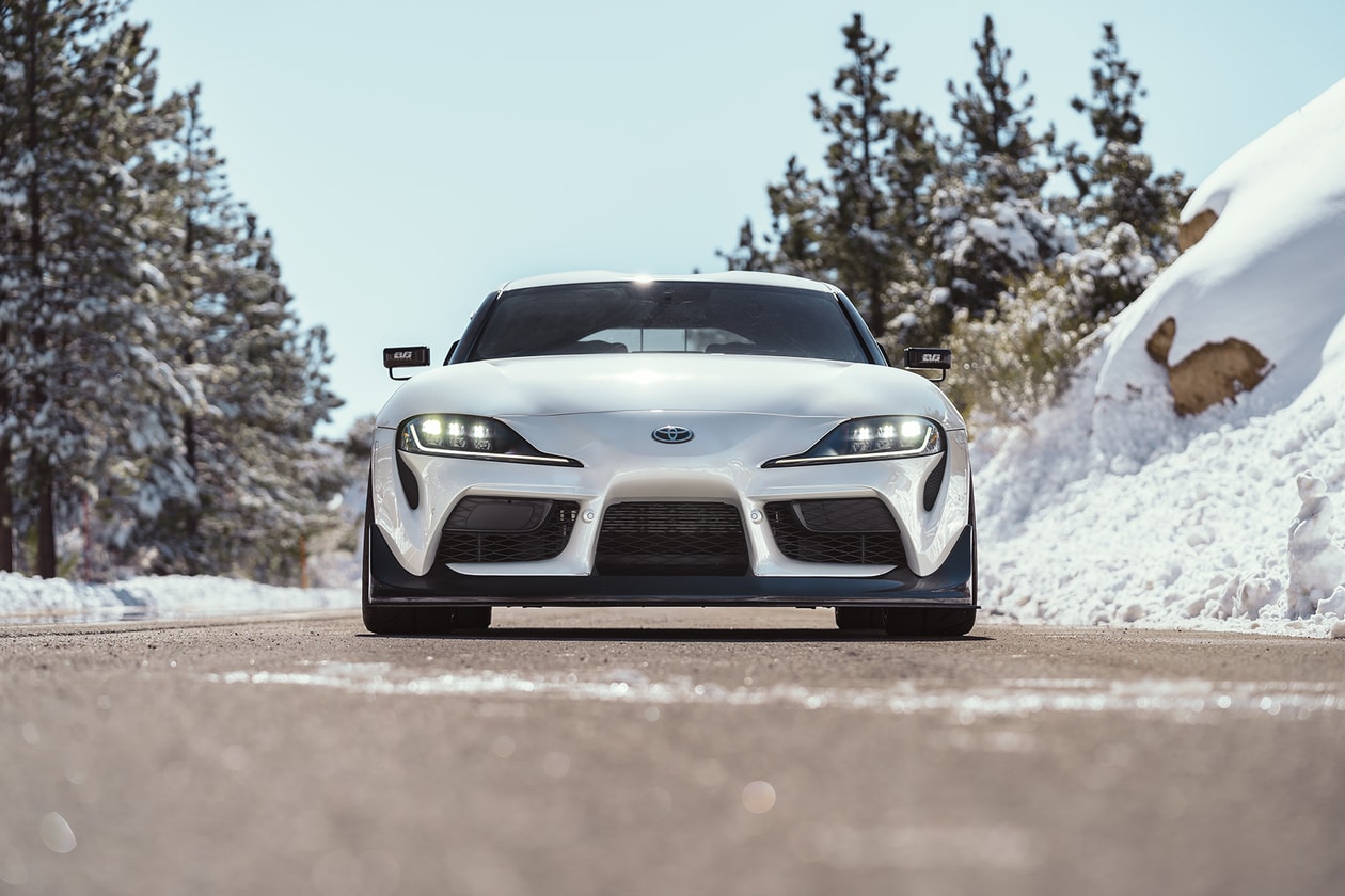 Motortrend Editor-in-Chief Samuel Du's Toyota Supra Drivers GR BMW pit+Paddock
