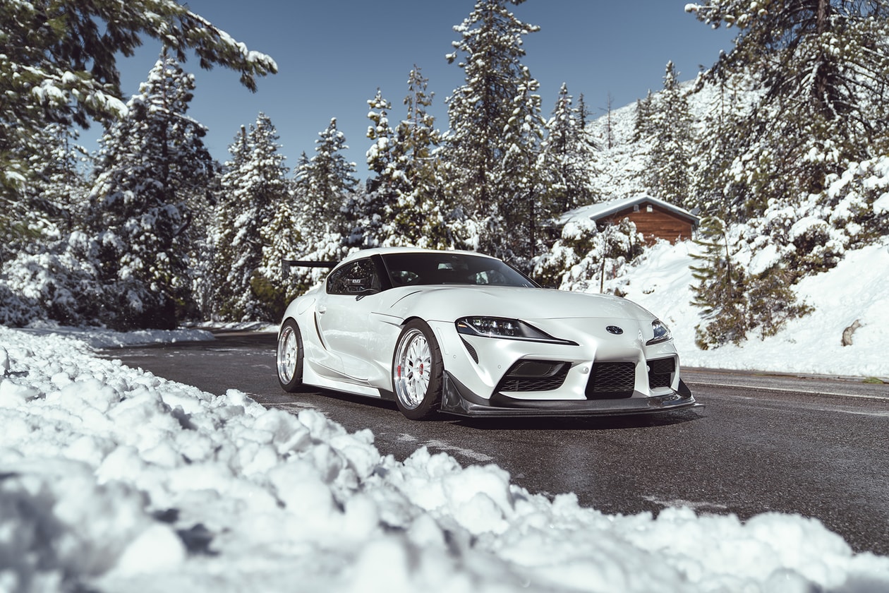 Motortrend Editor-in-Chief Samuel Du's Toyota Supra Drivers GR BMW pit+Paddock