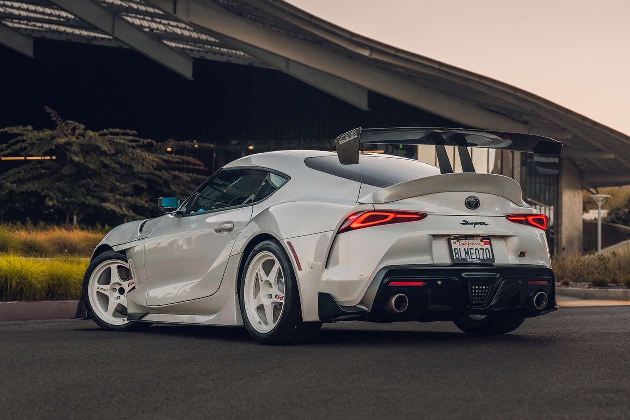 Motortrend Editor-in-Chief Samuel Du's Toyota Supra Drivers GR BMW pit+Paddock