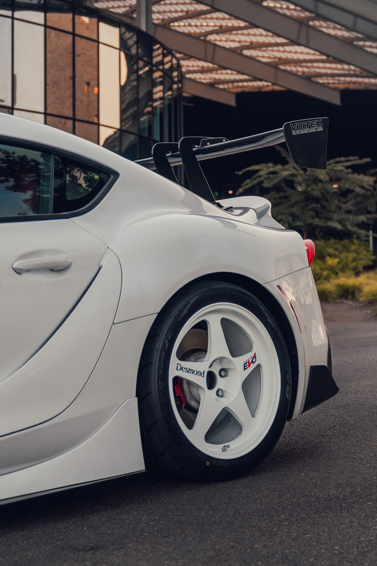 Motortrend Editor-in-Chief Samuel Du's Toyota Supra Drivers GR BMW pit+Paddock