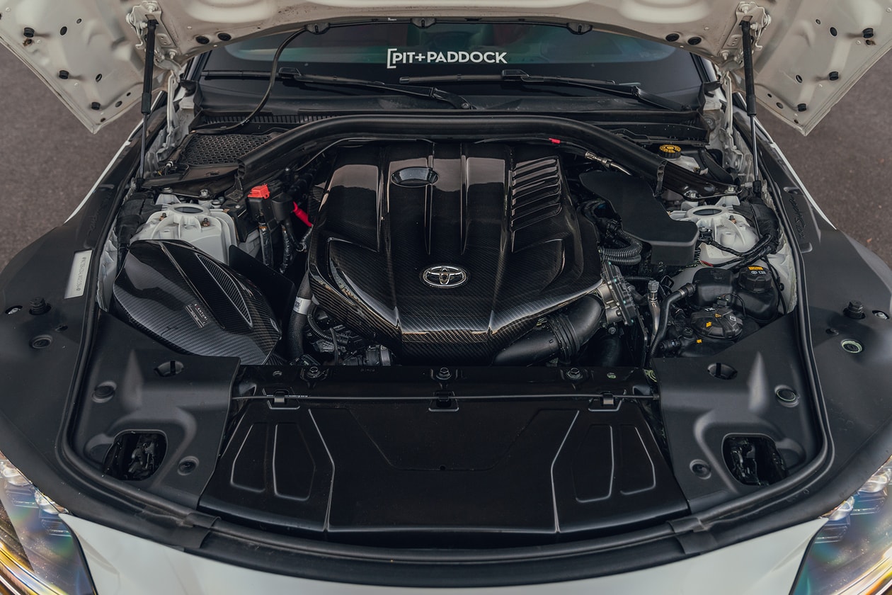 Motortrend Editor-in-Chief Samuel Du's Toyota Supra Drivers GR BMW pit+Paddock