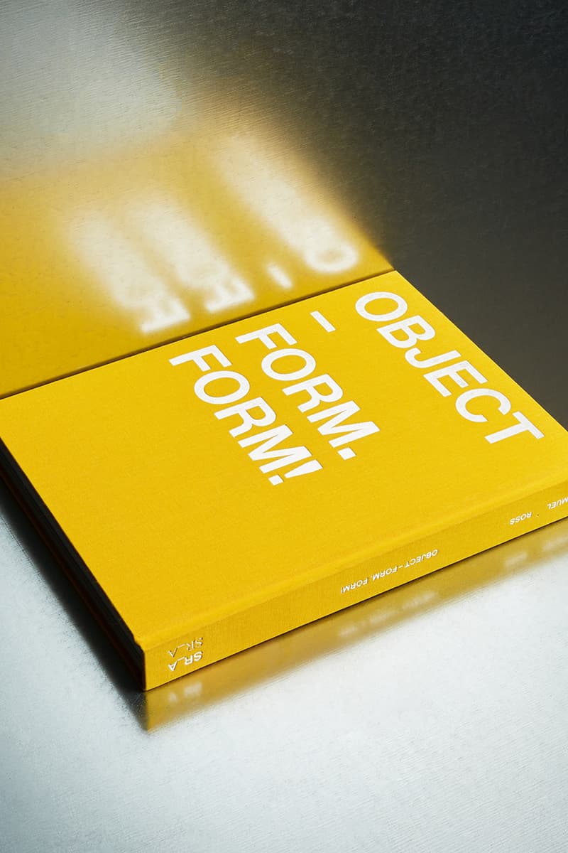 Samuel Ross SR_A 'Object – Form. Form!' Book Release Information First Look Exclusive Inside Feature HYPEBEAST Virgil Abloh, Takashi Murakami Daniel Arsham Hans Ulrich Obrist David Adjay A-COLD-WALL* 