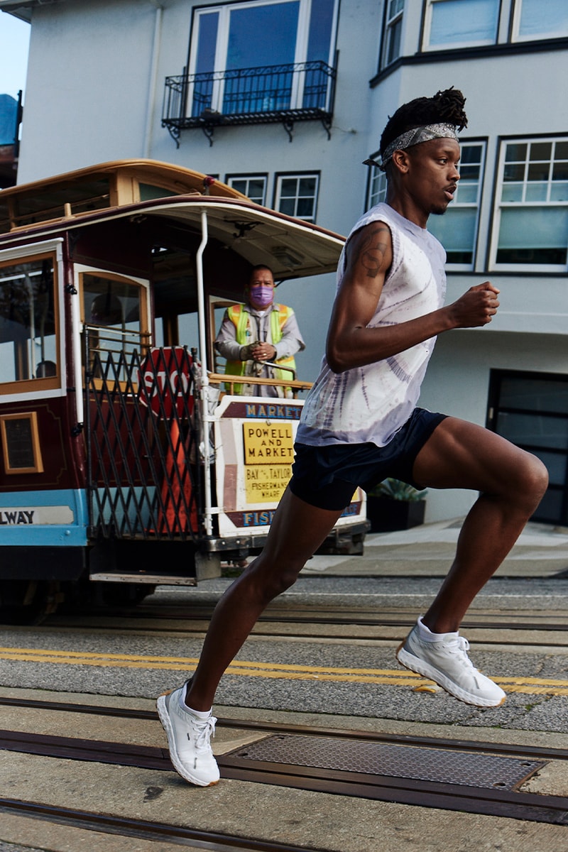 Runner's World x Satisfy FW21 Collaboration Info release caps trail shorts where to buy when does it drop