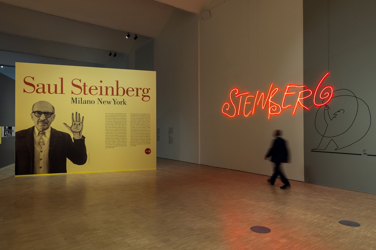 "Saul Steinberg: Milan, New York" Triennale Italy