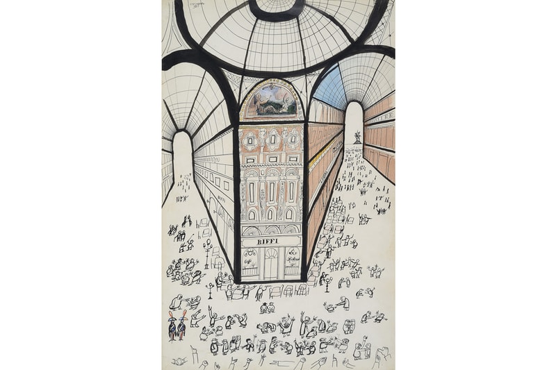 "Saul Steinberg: Milan, New York" Triennale Italy