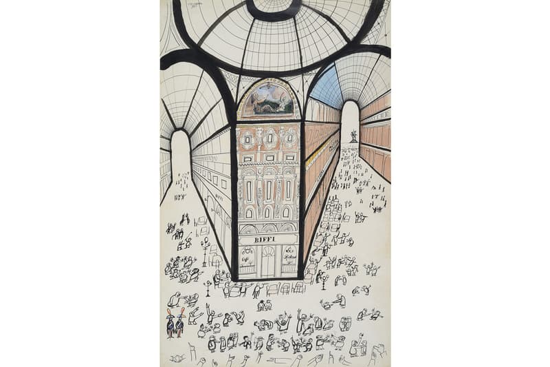 "Saul Steinberg: Milan, New York" Triennale Italy