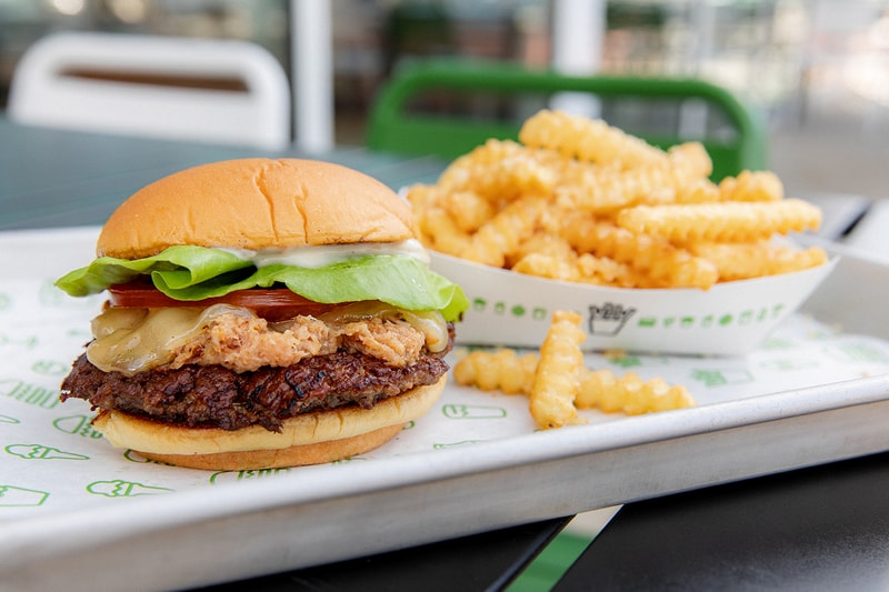 Chef JJ Johnson Shake Shack  Burger Fries Menu Collaboration Harlem NY