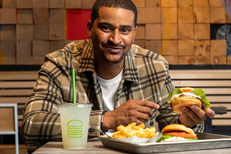 Chef JJ Johnson Shake Shack  Burger Fries Menu Collaboration Harlem NY