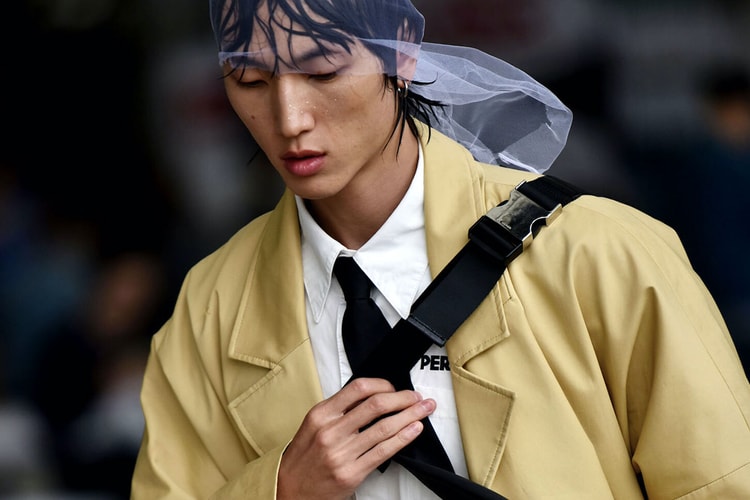 Shanghai Fashion Week SS22 Attendees Deliver Casual Fits and Lessons in Layering