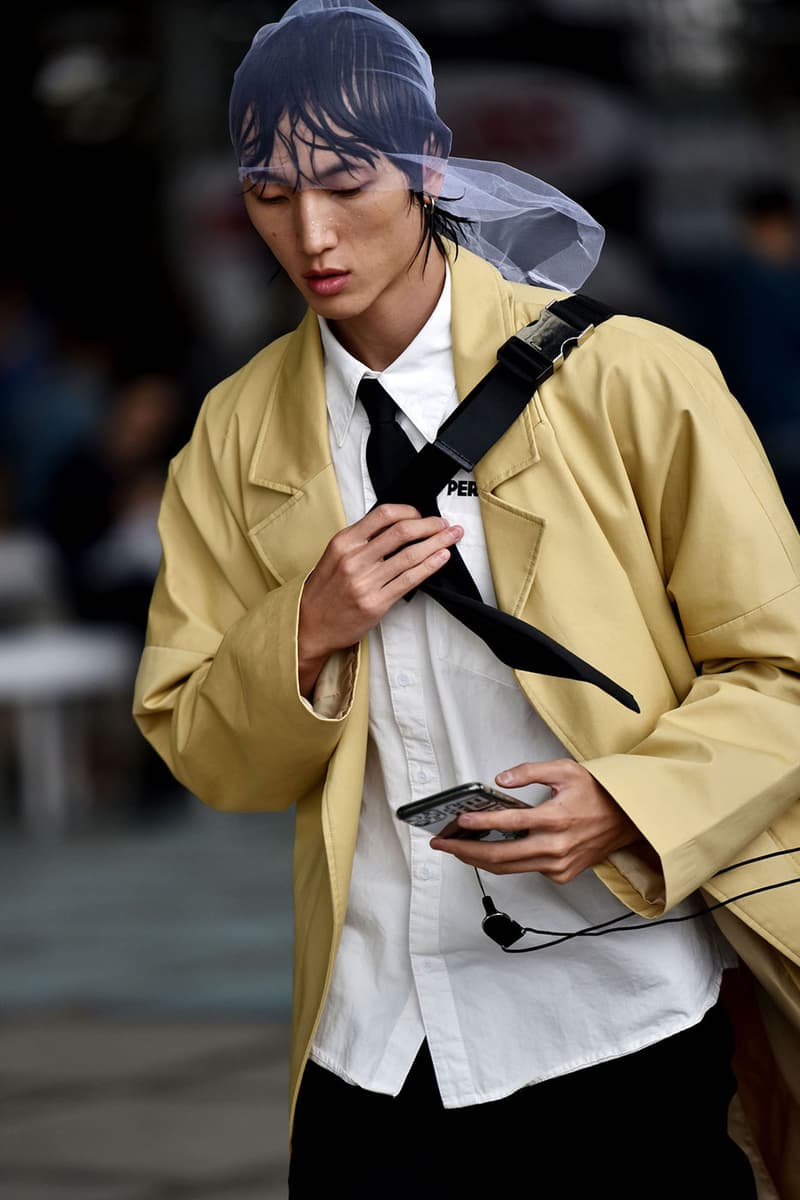 Shanghai Fashion Week Street Style Spring/Summer 2022 jackets fall paris fashion week china