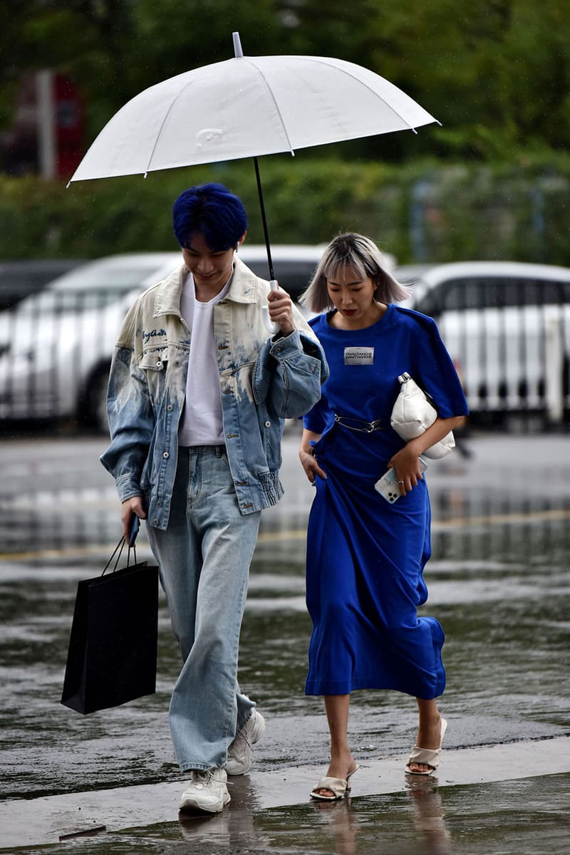 Shanghai Fashion Week Street Style Spring/Summer 2022 jackets fall paris fashion week china